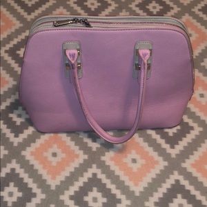 Charming Charlie lavender handbag